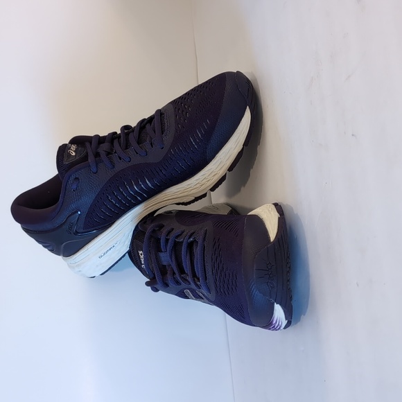 ASICS Women's Running Shoes - Dark Purple and White - Picture 1 of 13
